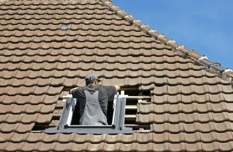 Pose de velux - Montholon